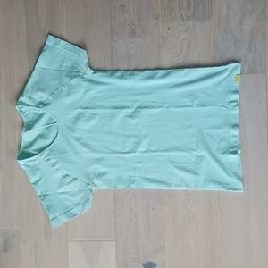 Women's 2XU baby blue compression top, S